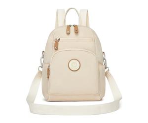 Miss Lulu Sac à Dos Polyester Décontracté pour Femme, Design Élégant avec Poche Secrète Antivol, Léger & Résistant, Backpack Casual pour Voyage Travail Université Loisirs Shopping