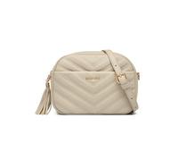 Miss Lulu Petit Sac à Main Bandoulière Fille en Cuir Synthétique - Texture Tressée en V avec Pompon - Imperméable Sac Porté Épaule, Cadeau pour Noël et Fêtes