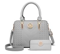 Miss Lulu Sac à main femme tendance 2025,Sac à main bandoulière motif PU chevron en,Sac a main femme cours pour travail shopping et sortie quotiden