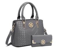 Miss Lulu Sac à main femme tendance 2025,Sac à main bandoulière motif PU chevron en,Sac a main femme cours pour travail shopping et sortie quotiden