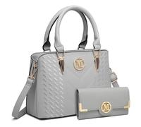 Miss Lulu Sac à main femme tendance 2025,Sac à main bandoulière motif PU chevron en,Sac a main femme cours pour travail shopping et sortie quotiden