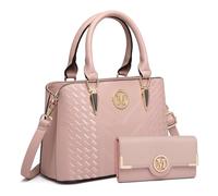 Miss Lulu Sac à main femme tendance 2025,Sac à main bandoulière motif PU chevron en,Sac a main femme cours pour travail shopping et sortie quotiden