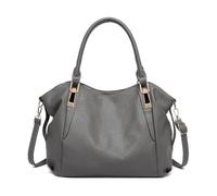 Miss Lulu Sac à main hobo pour les cours femmes, Sac fourre-tout en Simili Cuir PU, léger avec Bandoulière pour les cours, le travail et l'usage quotidien