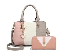 Miss Lulu Sac à Main Portés Épaule Femme,Multicolore Sac à Bandoulière Sacoche Femme pour École, Université, Travail & Vie Quotidienne