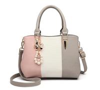 Miss Lulu Sac à Main Portés Épaule Femme Multicolore Sacs à Bandoulière Sacoche Femmes pour École, Université, Travail & Vie Quotidienne