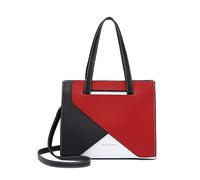 Miss Lulu Sac à Main Tendance Femme avec Sangle Réglable et 3 Sections Géométriques - Sac à Bandoulière Élégant en Cuir Synthétique, Cadeau pour Noël et Fêtes