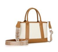 Miss Lulu Sac à main pour femme, sac à bandoulière en cuir PU, sac fourre-tout élégant, taille moyenne, design multi-compartiments, léger et pratique pour un usage quotidien