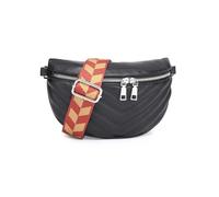 Miss Lulu Sac banane femme, Sac à Bandoulière en Cuir PU,Sangle réglable & larges bretelles, Idéal pour Mode Quotidien Sorties Voyage