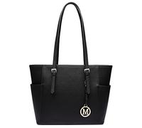 Miss Lulu Sac cabas fourre tout sacoche de cours, Sac à main portes épaule, capacité pour shopping cours voyage travail