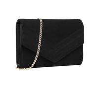 Miss Lulu Sac Pochette Femme Sacs Clutches Soirée, Sac à Main de Mariage avec Bandoulière en Chaîne Amovible, Utilisable en Sac à Épaule & Bandoulière