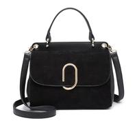 Miss Lulu Sacs Porté Epaule Femme,Petit Sac à Main Bandoulière,Sac à Rabat Élégant avec Suede et PU Cuir