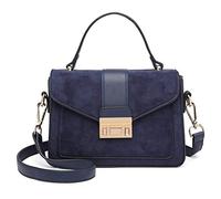 Miss Lulu Sacs Porté Epaule Femme,Petit Sac à Main Bandoulière,Sac à Rabat Élégant avec Suede et PU Cuir