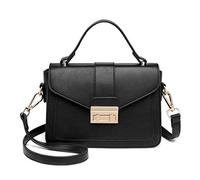 Miss Lulu Sacs Porté Epaule Femme,Petit Sac à Main Bandoulière,Sac à Rabat Élégant avec Suede et PU Cuir