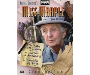 Miss Marple - 3 Feature Length Mysteries (The Body in the Library / A Murder Is Announced / A Pocketful of Rye) by BBC Home Entertainment