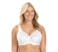 Miss Mary Amsterdam Soutien-Gorge Armatures Grande Taille | Encolure tulipe, Coupe 3 sections, Renfort latéral, Bretelles anti-glisse, Poitrine forte, Élégant, Décolleté