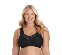 Miss Mary Broderie Anglaise Coton sans Armatures 100G Noir
