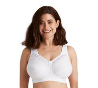 Miss Mary Broderie Anglaise Coton sans Armatures 100H Blanc