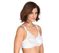 Miss Mary Cotton Dots Soutien-Gorge Maintien Fort Coton | Sans armatures, Grande taille, Poitrine forte, Panneau soutien, 80% coton, Bretelles réglables, Jusqu'à bonnet J
