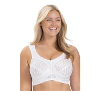 Miss Mary Lovely Jacquard Soutien-Gorge sans Armatures Bonnets Entiers 100E Blanc