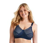 Miss Mary of Sweden : Cotton Dots, Soutien-Gorge de Bon Soutien, sans Armature, avec Panneau 125C Noir