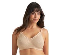 Miss Mary of Sweden : Cotton Dots, Soutien-Gorge de Bon Soutien, sans Armature, avec Panneau 130H Beige
