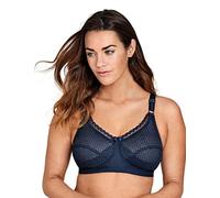 Miss Mary of Sweden : Cotton Dots, Soutien-Gorge de Bon Soutien, sans Armature, avec Panneau 95G Bleu