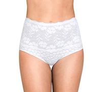 Miss Mary of Sweden Gaine-Culotte Jacquard & Lace 54 Blanc