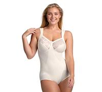Miss Mary of Sweden : Lovely Lace, Body sculptant, en coton, sans armature 110B Beige