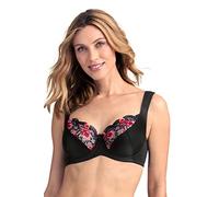 Miss Mary of Sweden Shine Soutien-Gorge brodé à Bonnets Non rembourrés, sans Armature 105C Noir