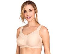 Miss Mary of Sweden : Soutien-Gorge Cotton Fresh, Coupe Haute, sans Armature, Bonnets Entiers, Beige 105G Beige