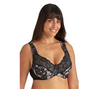 Miss Mary of Sweden Soutien-Gorge Fauna à Armatures Femme Dentelle Confortable et Galbant 90E Noir