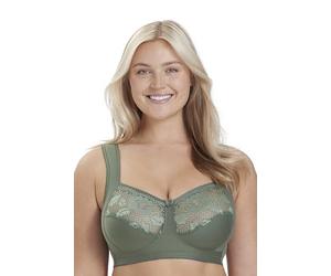 Miss Mary of Sweden : Soutien-Gorge Lovely Lace de Soutien sans Armature, en Coton 100E Vert
