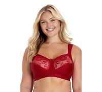Miss Mary of Sweden : Soutien-Gorge Lovely Lace de Soutien sans Armature, en Coton 105E Rouge