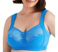 Miss Mary of Sweden : Soutien-Gorge Lovely Lace de Soutien sans Armature, en Coton 110E Soft Aqua