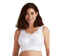 Miss Mary of Sweden : Soutien-Gorge pour Sports modérés Cotton Simplex, sans Armatures, 125E Blanc
