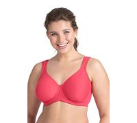 Miss Mary of Sweden Stay Fresh - Soutien-Gorge T-Shirt Femme avec Armatures, Maintien Poitrine, Dos Large, Non Rembourré, Respirant, Confort Toute la Journée 105D Corail