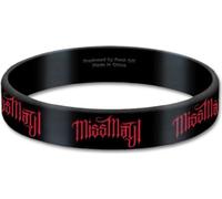 Miss May I - Bracelet silicone Logo RO6919 (taille unique) (Noir)