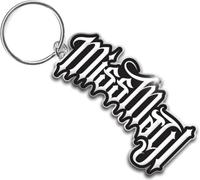 Miss May I - Porte-clés émail logo remplissage RO7622 (taille unique) (Noir/argent)