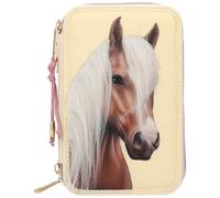 Miss Melody 0413975 Trousse À Crayons Bac À Stylos Zinc, Polyester, Polypropylène (Pp), Papier, Nylon, Caoutchouc Jaune