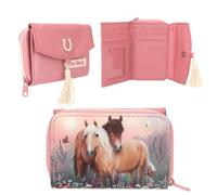 Miss Melody Flowers Coin Purse Rose