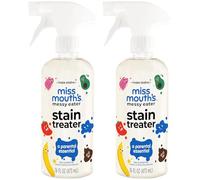 Miss Mouth's Messy Eater Lot de 2 traiteurs de taches Double Trouble Bundle - Lot de 2 détachants de 473,6 g - Essentiels pour nouveau-né et bébé - Pas de nettoyage à sec des aliments, de graisse, de