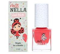 Miss Nella CHERRY MACAROON- Vernis à ongles spécial pour enfants, formule Peel-off, à base d'eau et sans odeur