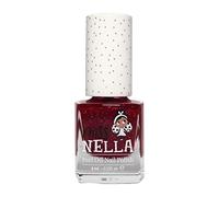 Miss Nella Jazzberry Jam très brillant, vernis à ongles pour fille à base d'eau, Formule peel off