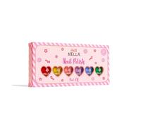 Miss Nella le printemps est là (Spring It On Nagellack) Lot de 6 flacons de vernis à ongles décollable Bleu/lilas/rose/jaune/vert/rouge pour enfants