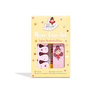 Miss Nella Mani-cure - Ensemble d'accessoires pour ongles pour enfants - Autocollants, tatouages, lime à ongles et séparateurs d'orteils - Tous conçus pour les petites mains et orteils