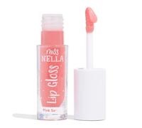 Miss Nella Pink Secret Brillo de labios, Pintalabios hidratante para niños, aroma de mango, suave con la piel, da un delicado tono de color transparente, con brillo extra