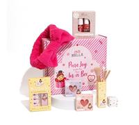 Miss Nella Sparkle Coffret cadeau pour enfants avec vernis à ongles amovible, mini manucure, duo de soin des lèvres et des ongles, bandeau, fard à joues et fard à paupières