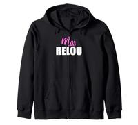 Miss Relou | Caractère Rebelle Piquante Drôle Affirmé Franc Sweat à Capuche