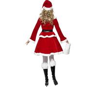 Miss Santa Costume Muff, Female Uk Dress 12-14 Rouge