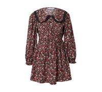 Miss Selfridge Petite Robe rose / rouge sang / noir / blanc, Taille 40